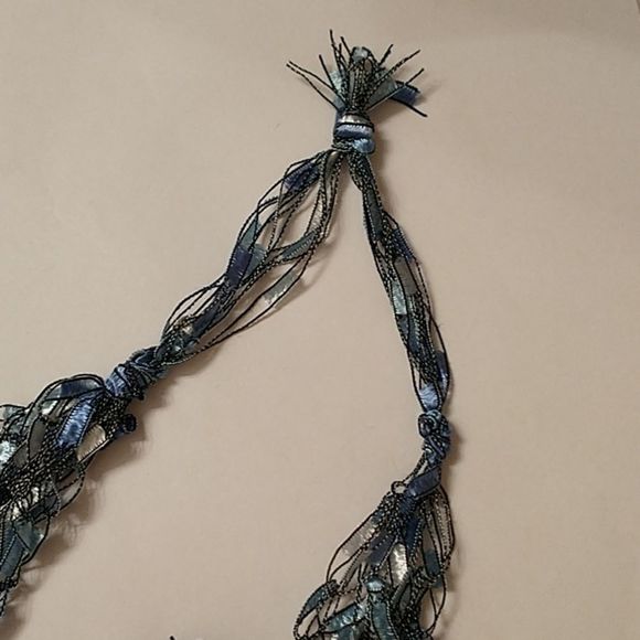 Handmade Ladder Ribbon Necklace! - Picture 5 of 6